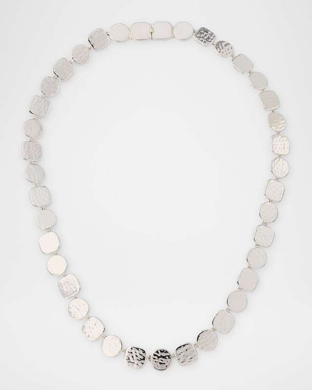 925 Classico Hammered Surface Flexible Necklace